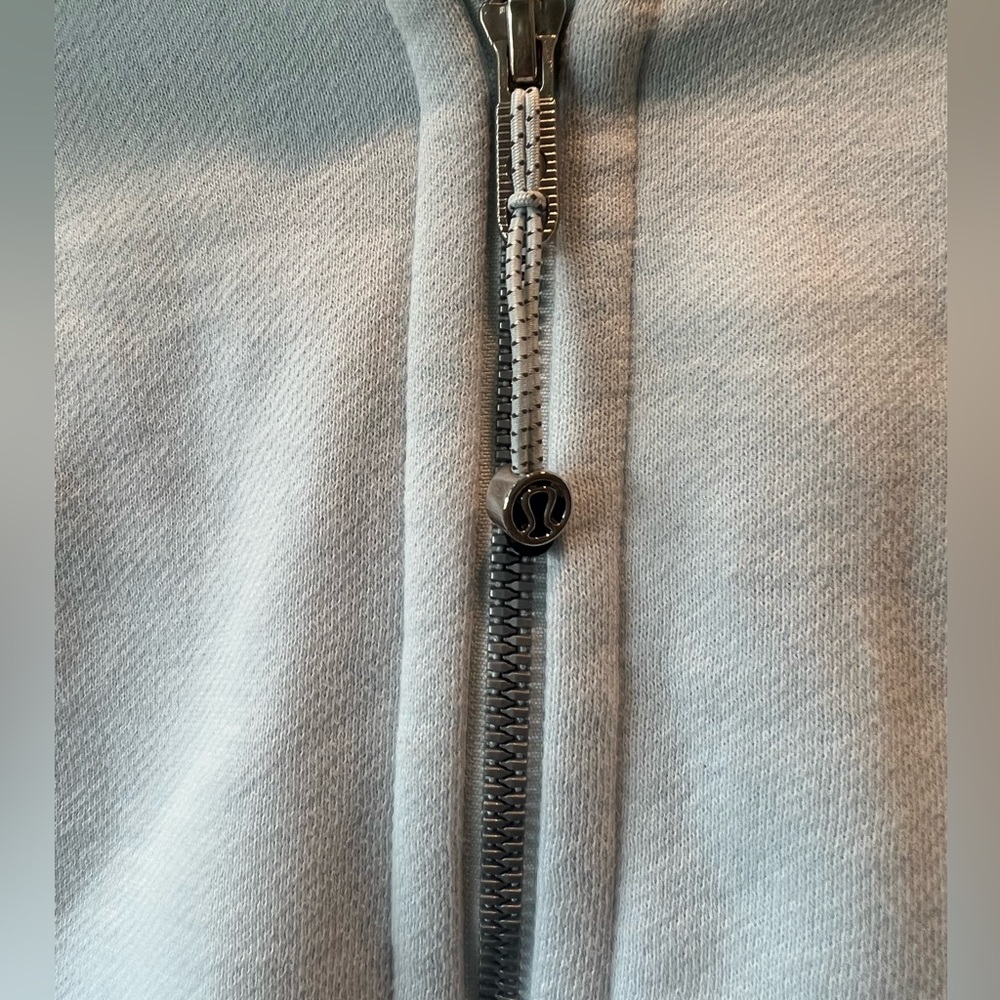 Lululemon scuba zip up hoodie baby blue - Picture 3 of 15